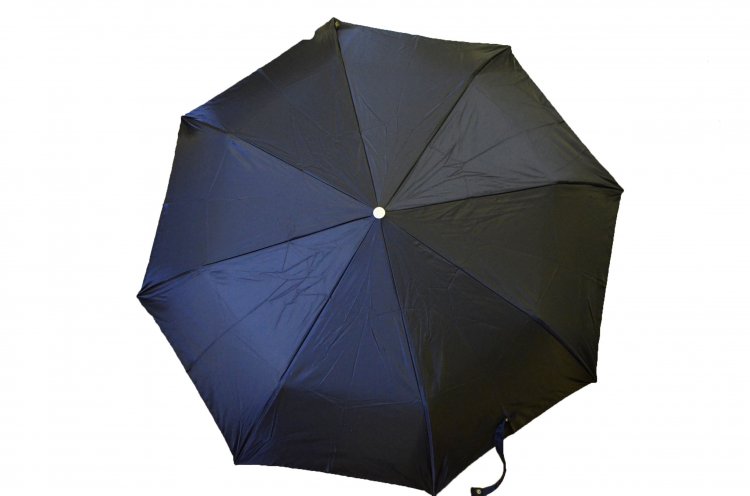 Parapluie mini auto. uni noir Collection Tradition - Cliquez sur l'image pour la fermer