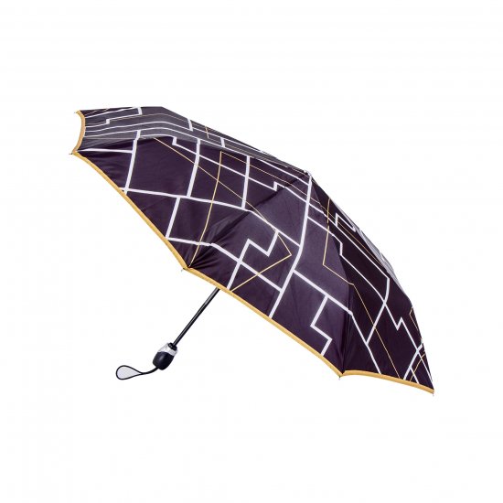 Parapluie pliant auto O/F Academic Gold - Cliquez sur l'image pour la fermer