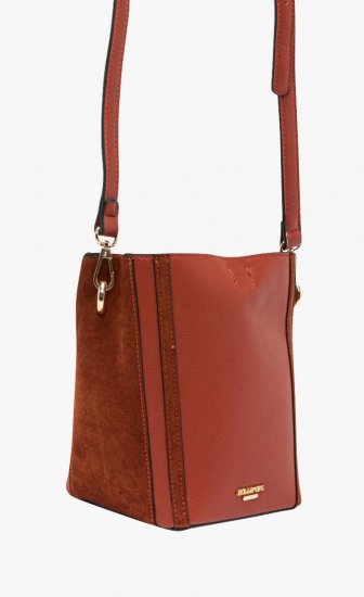 PETIT SAC SEAU BI-MATIERE GARDEN MARRON - Cliquez sur l'image pour la fermer