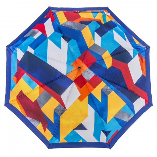 Parapluie pliant auto O/F Radical Cubisme - Cliquez sur l'image pour la fermer
